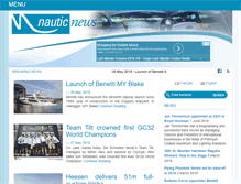 Tablet Screenshot of nauticnews.com